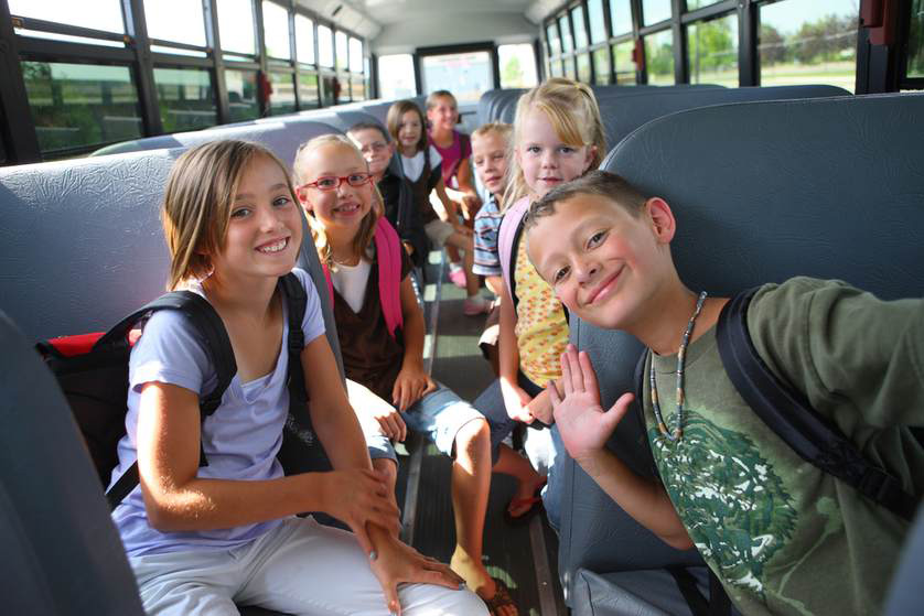 Paradise Park Summer Camp Transportation By School Buses 