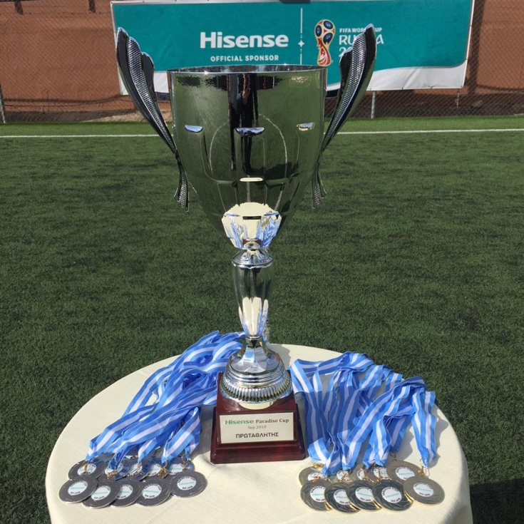 Στις 31/1 ο μεγάλος τελικός του HISENSE - PARADISE Football Cup ΣΕΠ&#039;18!